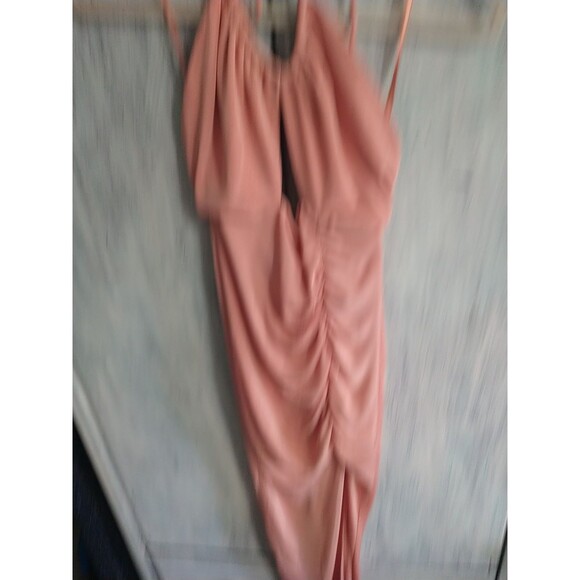 Saints + Secrets Halter Dress Nwt Blush Sexy Beachy City Party Cocktail - Picture 3 of 11